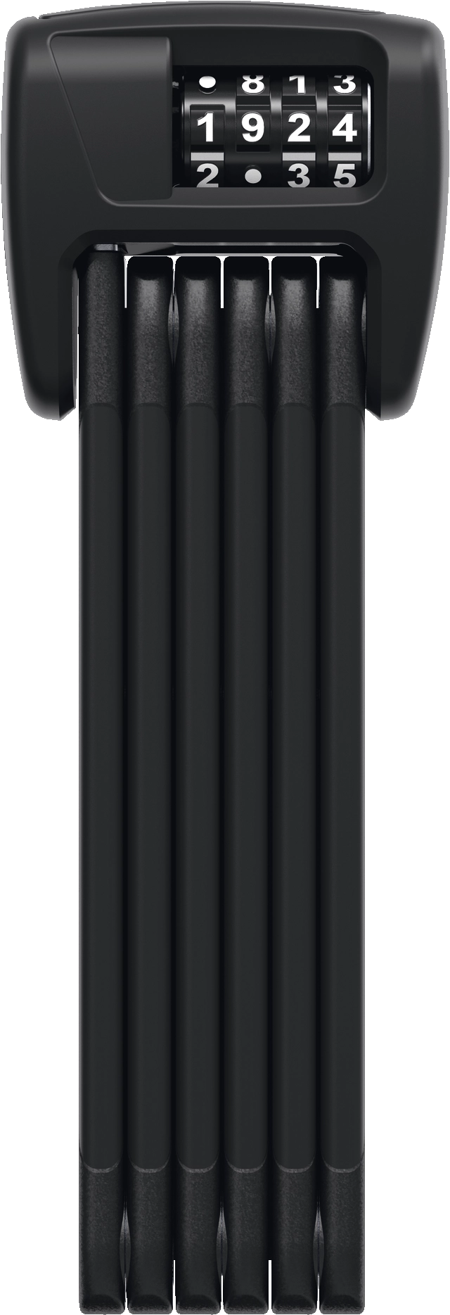 ABUS Folding Lock Bordo 6000c/90 Led Black + Holder
