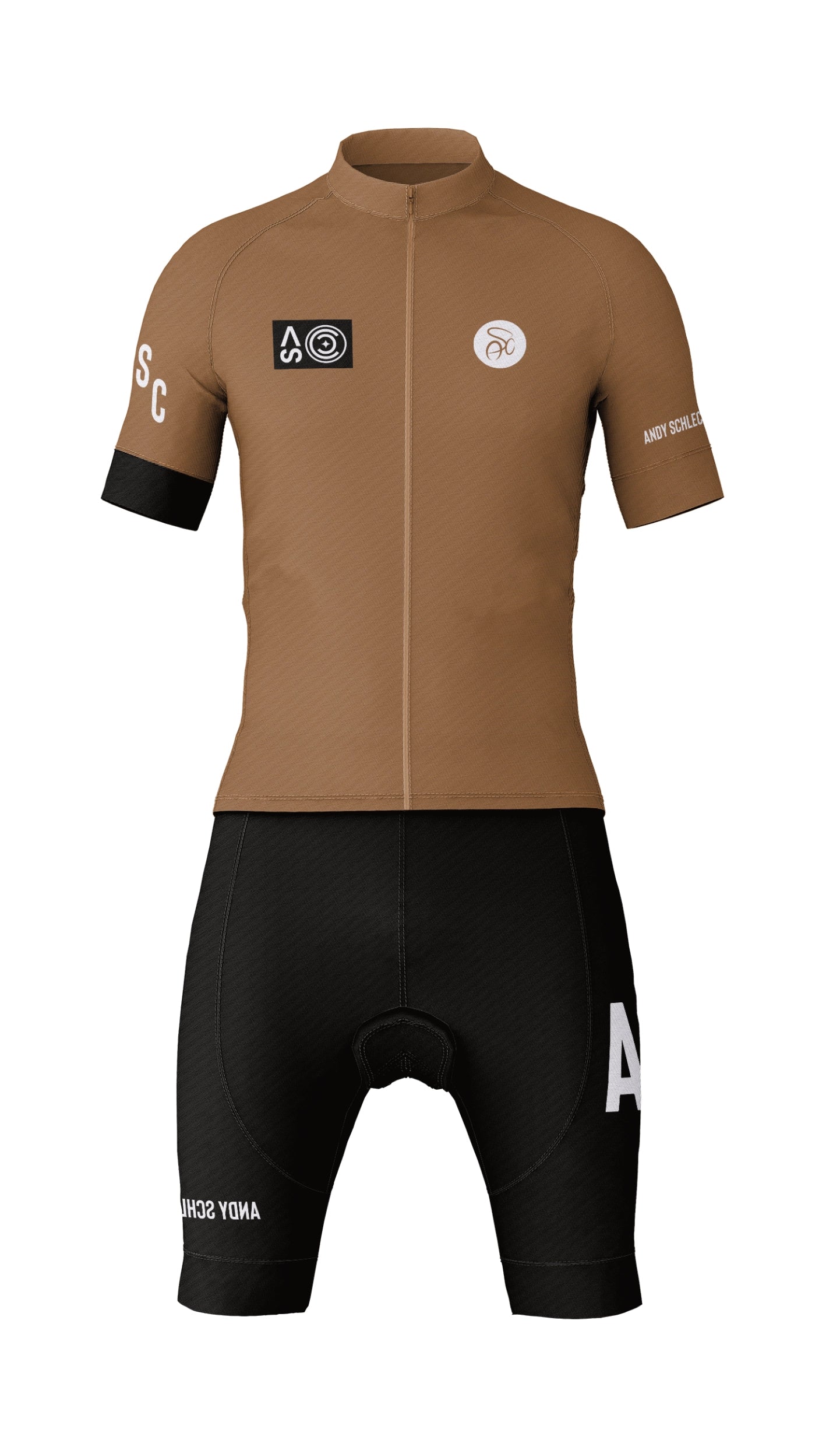 ANDY SCHLECK CYCLES Maillot Édition Cappuccino Homme