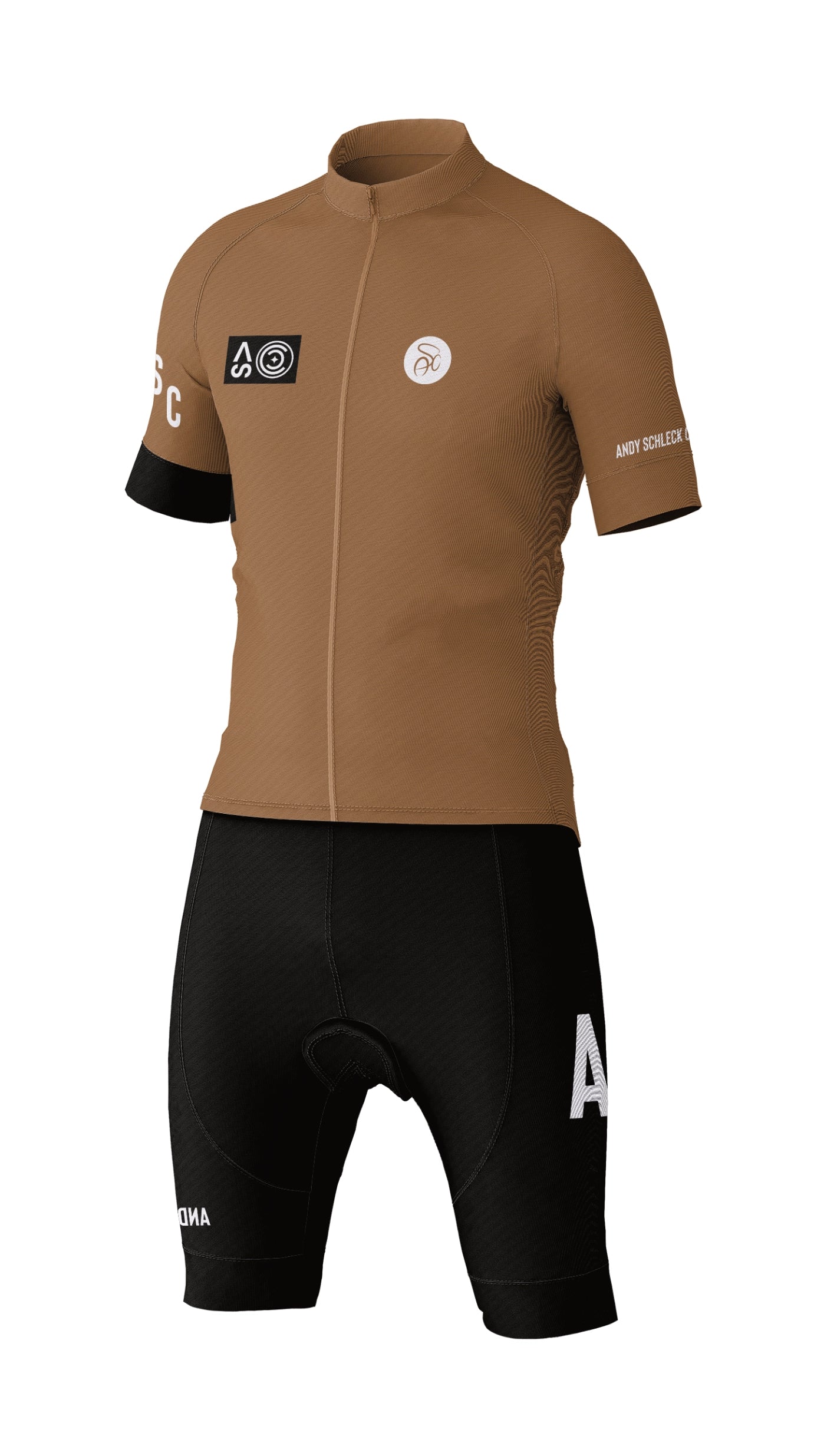ANDY SCHLECK CYCLES Maillot Édition Cappuccino Homme