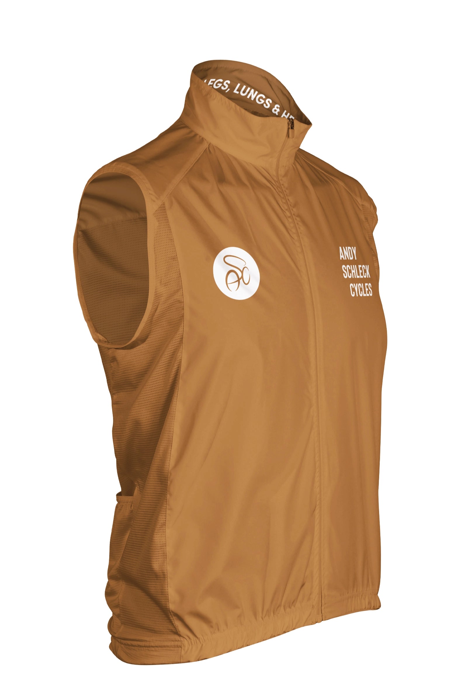 ANDY SCHLECK CYCLES Veste coupe-vent édition Cappuccino