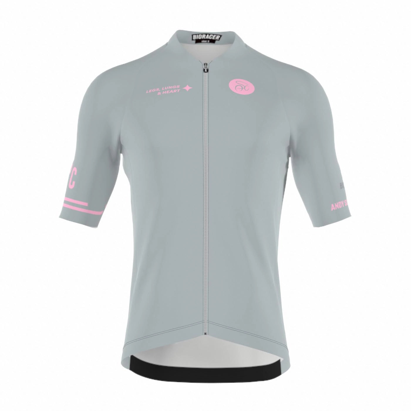 Maillot homme ANDY SCHLECK CYCLES ICON Grey Edition