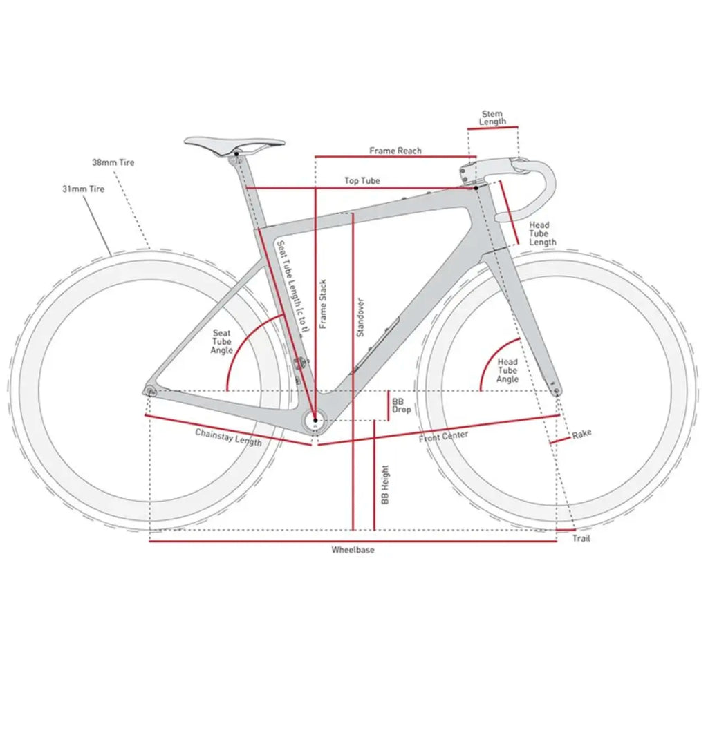ENVE FRAY FRAME KIT ASH 56