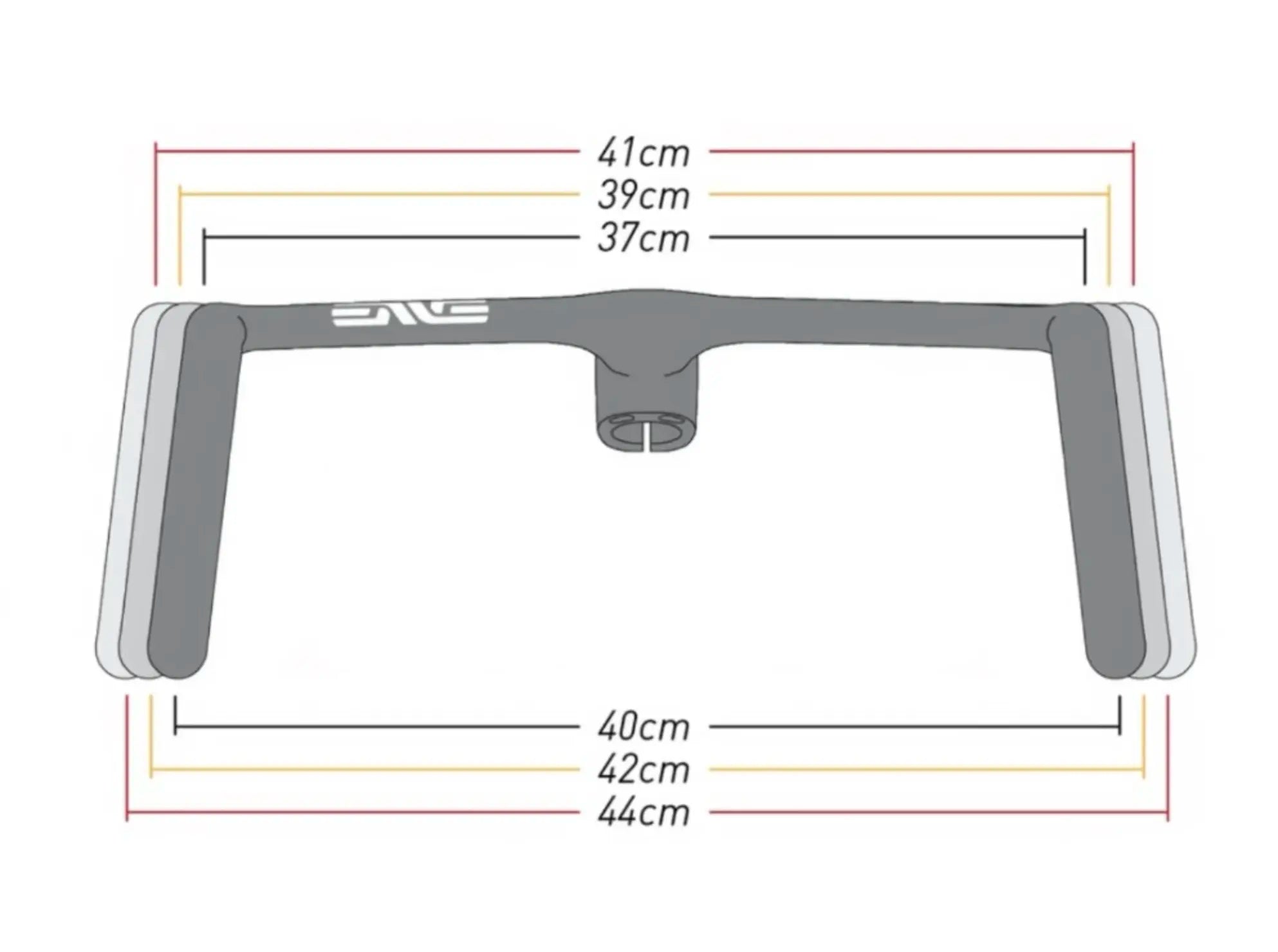 ENVE - BAR STEM COMBO SES AERO PRO 100, 37/40