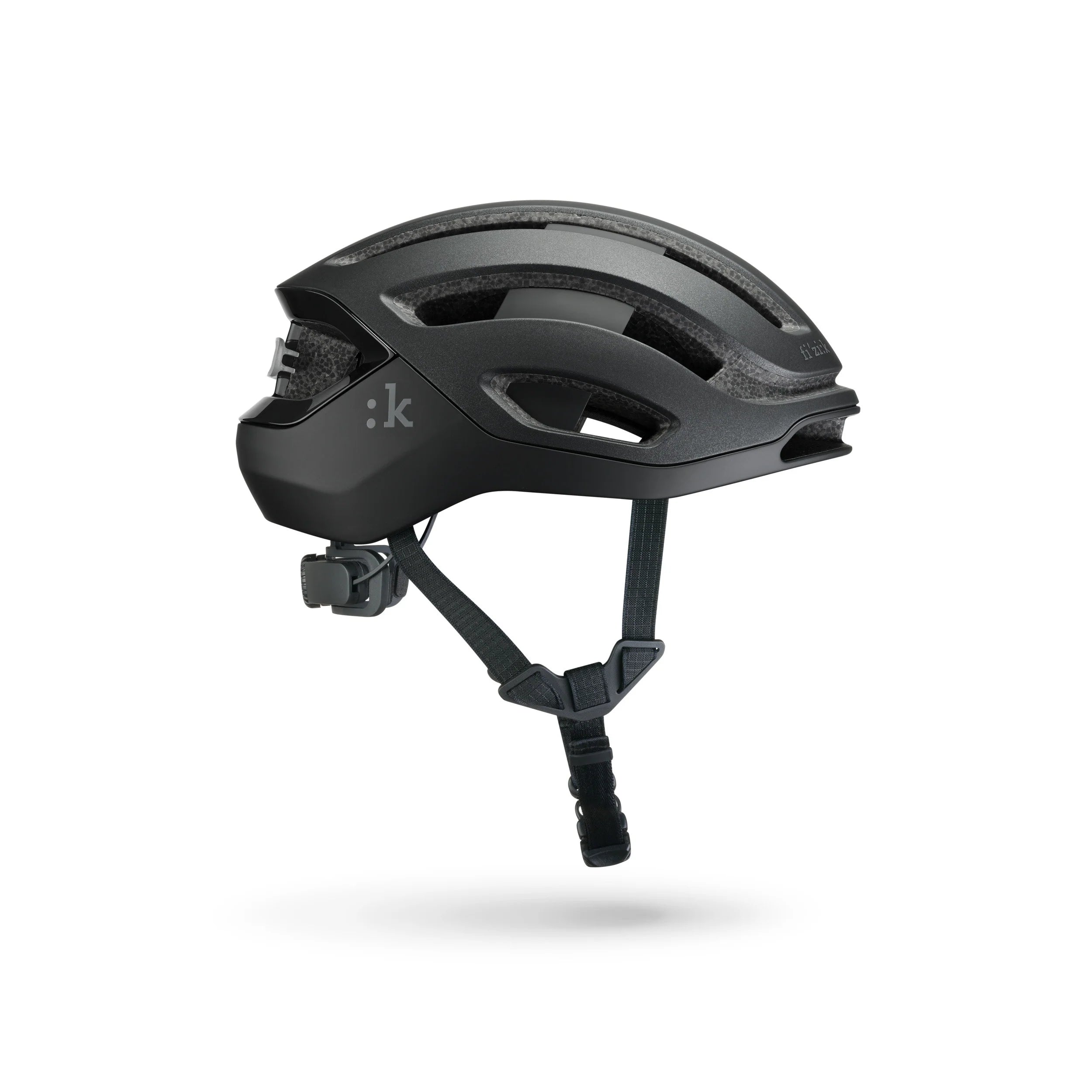 Black helmet with fizik logo