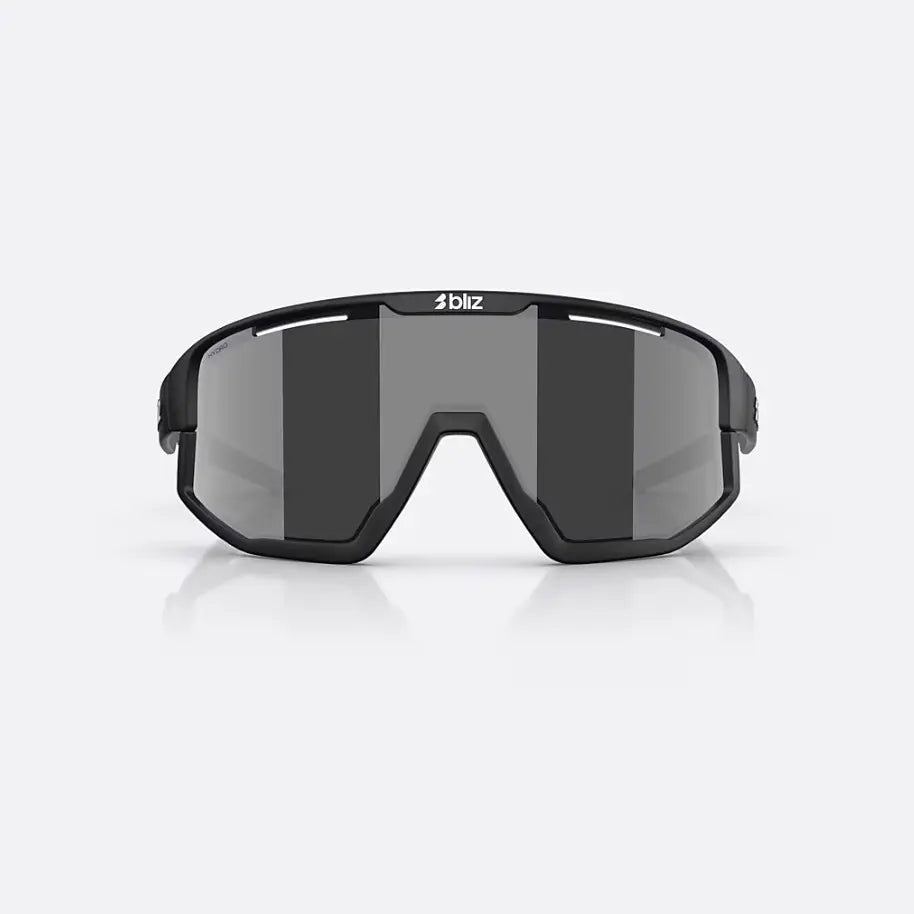 BLIZ FUSION Black w/ Smoke/Silver Mirror