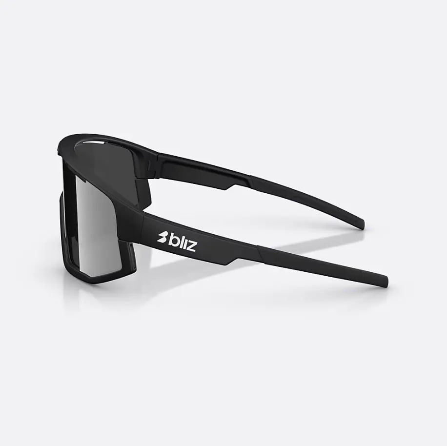BLIZ FUSION Black w/ Smoke/Silver Mirror