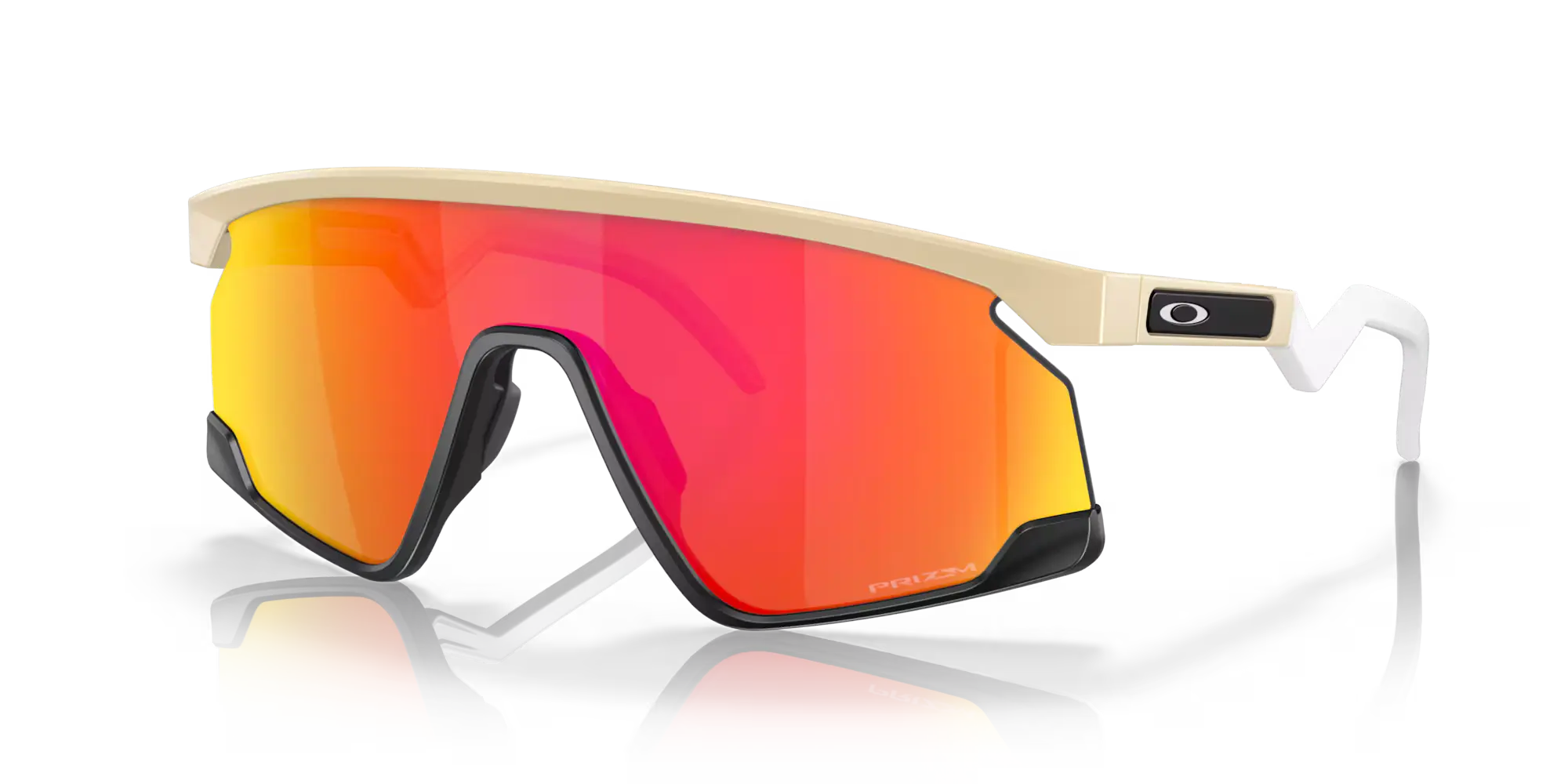 OAKLEY BXTR Matte Desert Tan avec Prizm Ruby