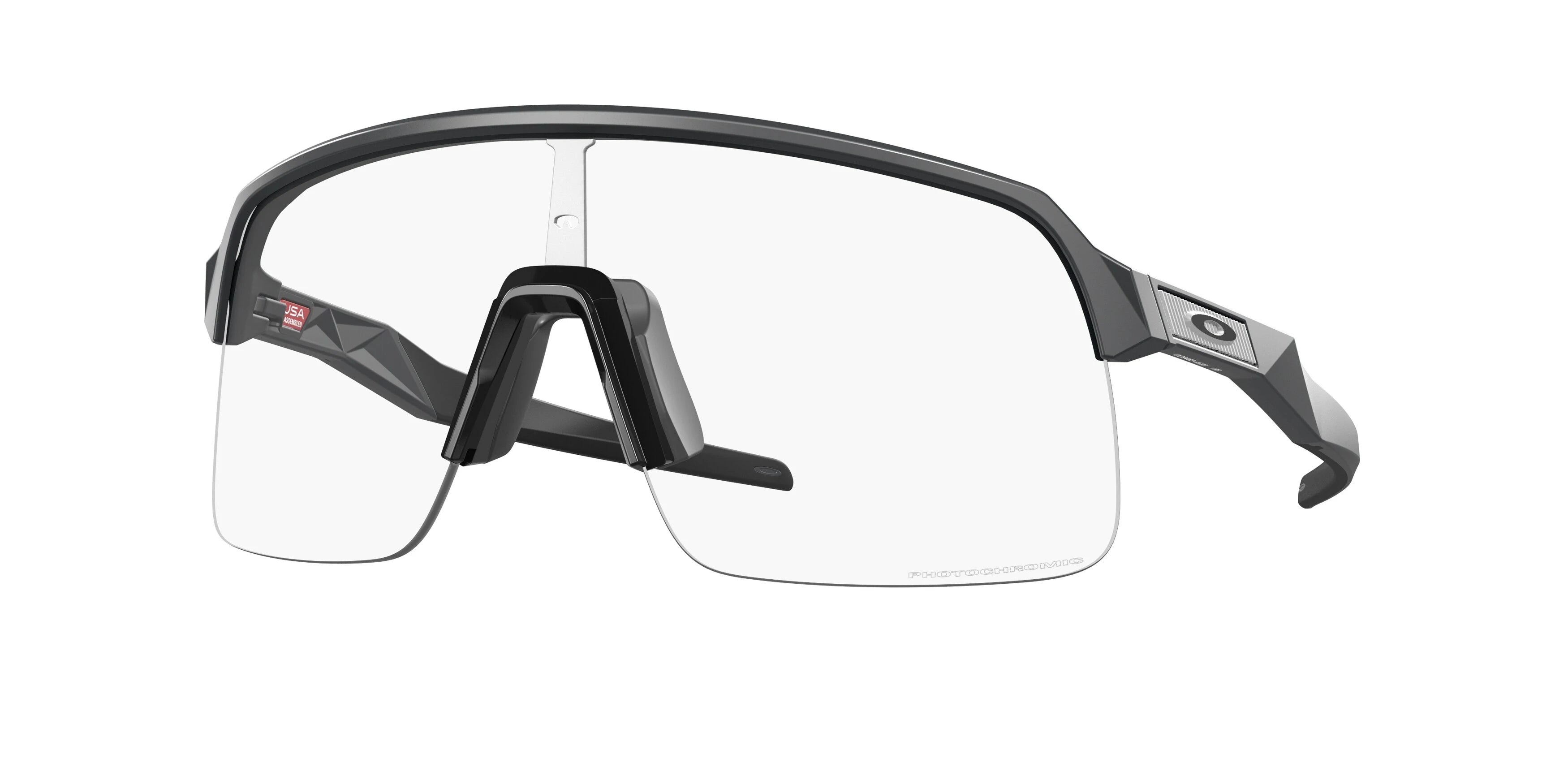 OAKLEY SUTRO LITE Matte Carbon w/ Clear to Black Iridium Photochromic