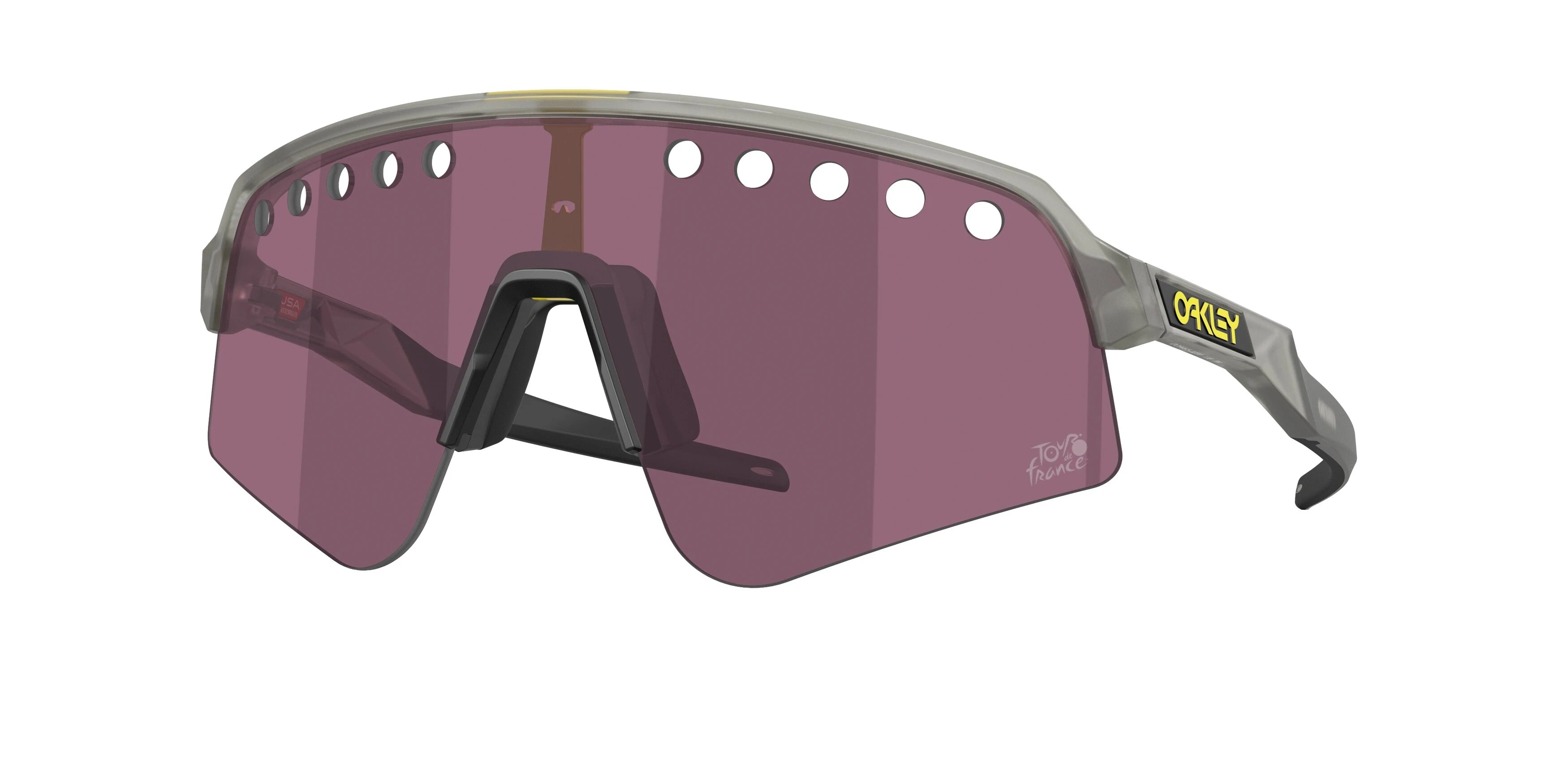 OAKLEY SUTRO LITE SWEEP Tour De France Matt Grey Ink w/ Prizm Road Black