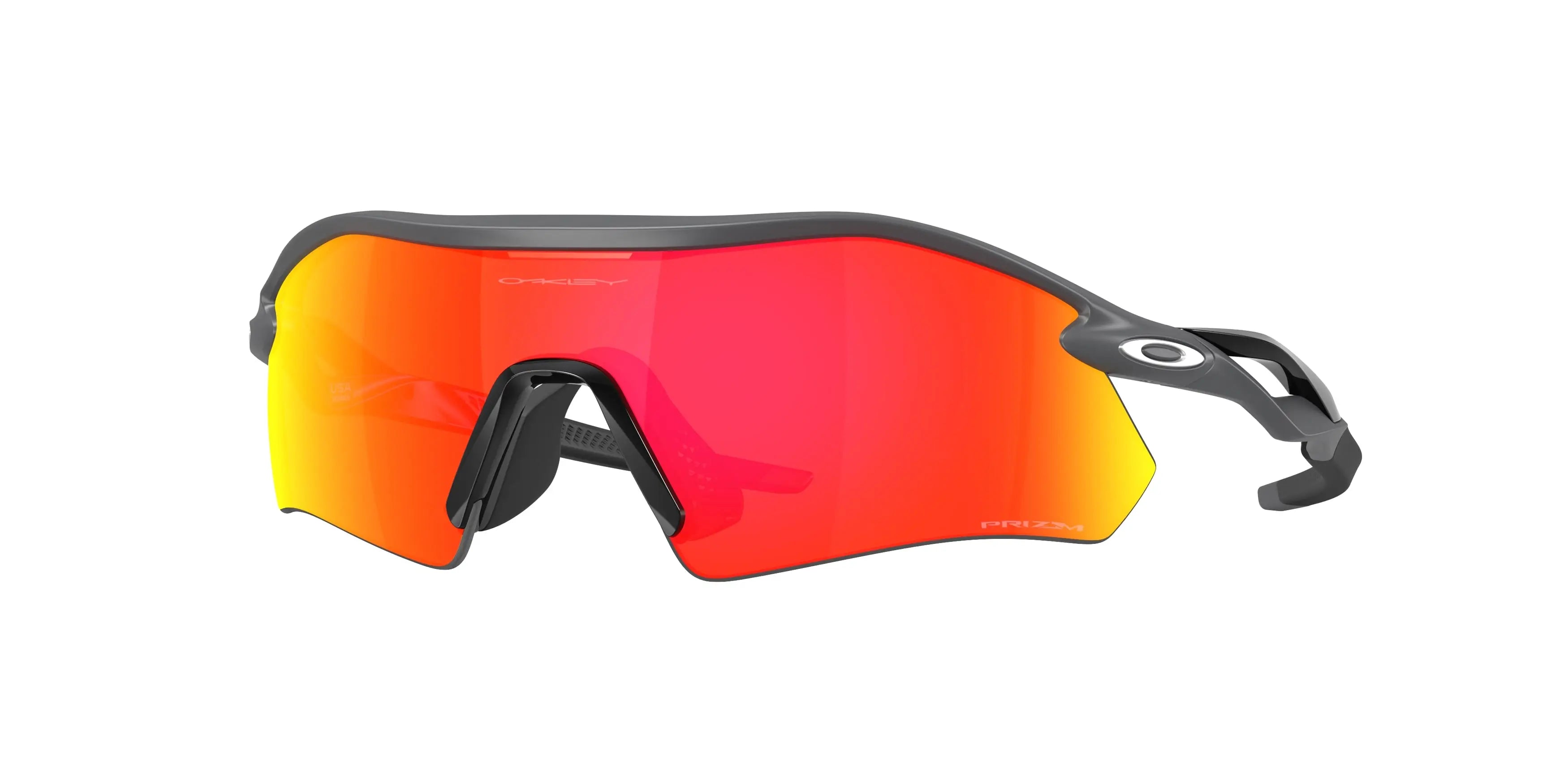 OAKLEY RADAR PLATE Grey w/ Prizm Ruby