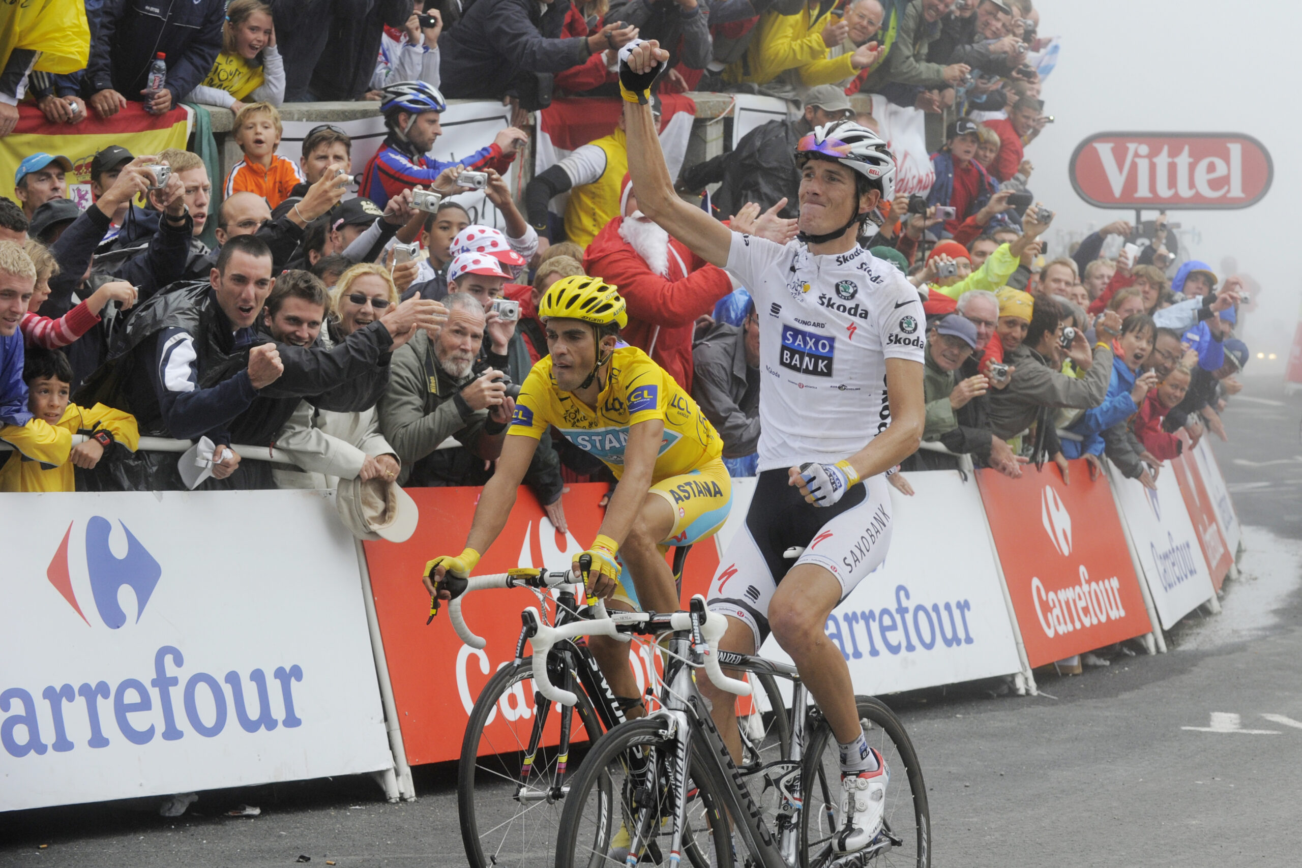 Vainqueur de la tournée 2010 étape 17 à l'échelle